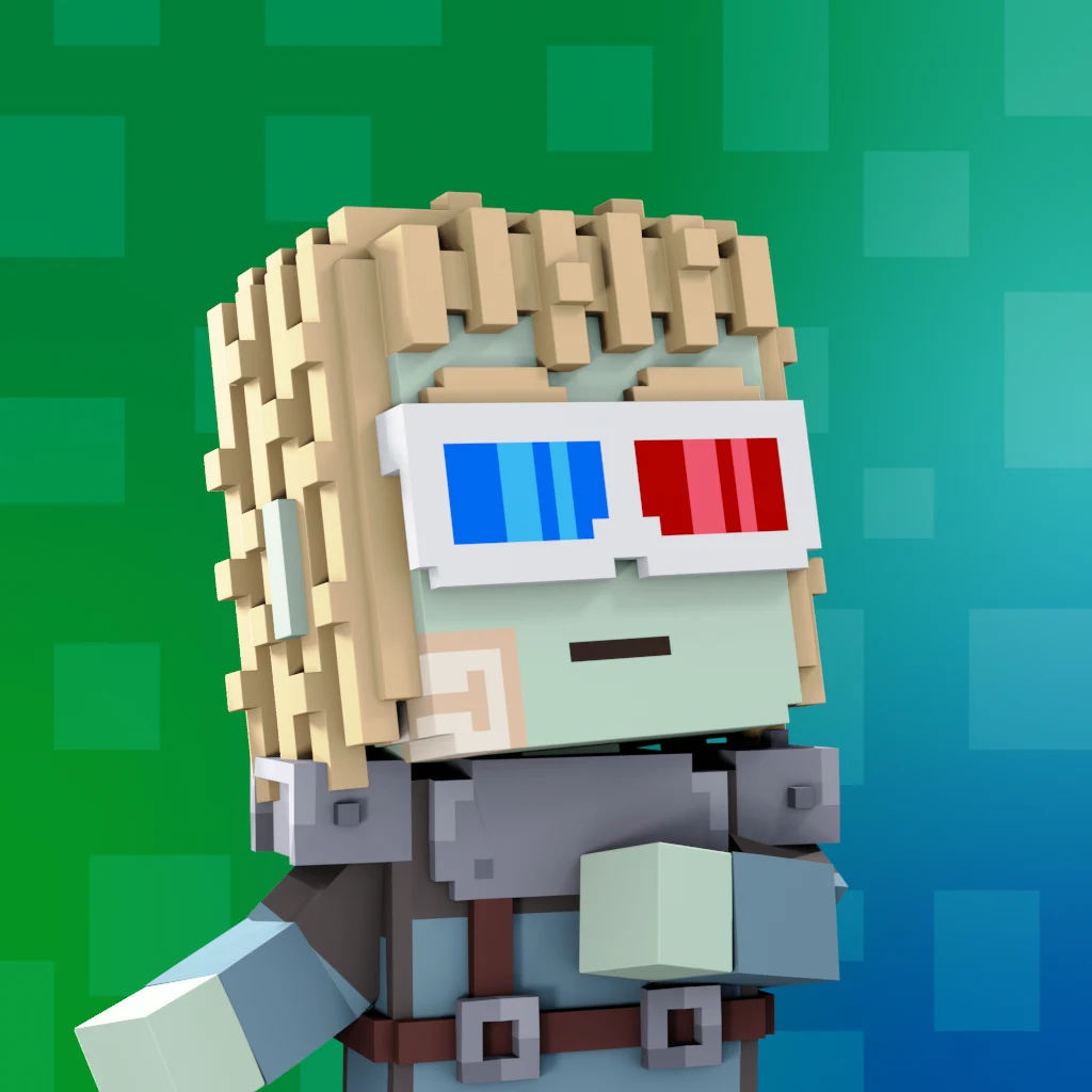 Pirate #5421 voxel render