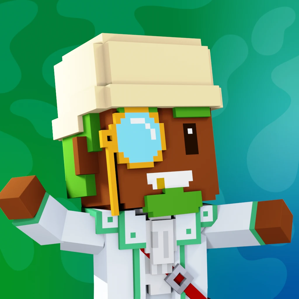 Pirate #5426 voxel render