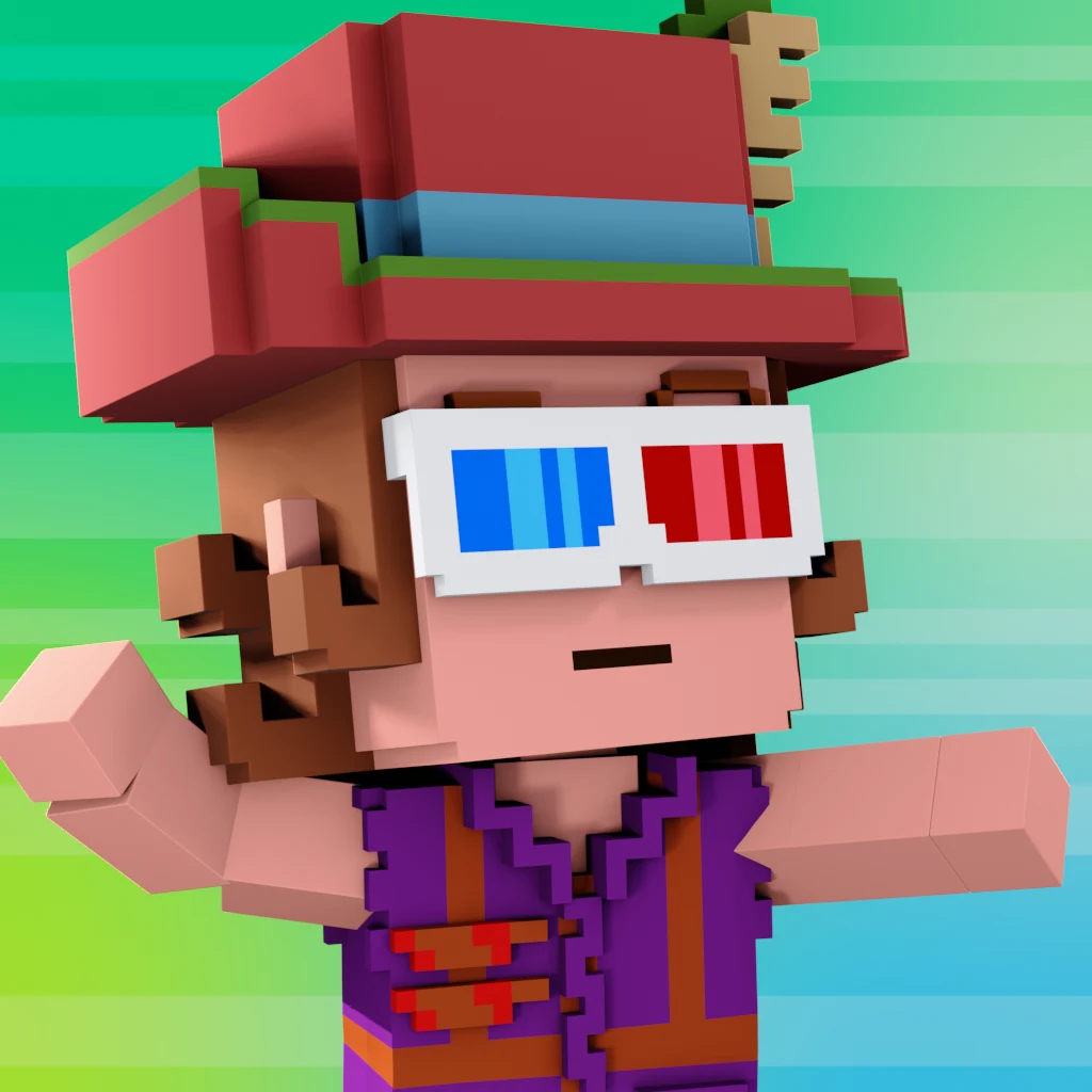 Pirate #5427 voxel render