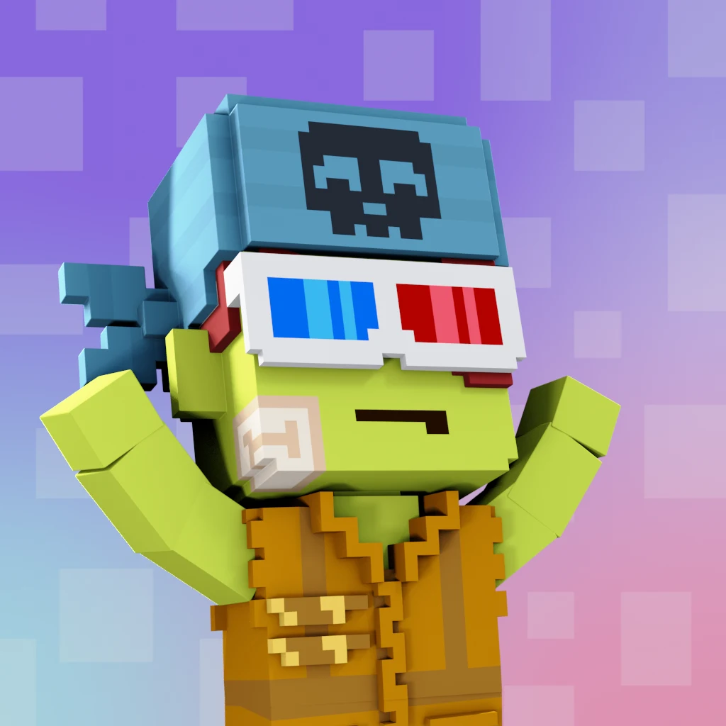 Pirate #5430 voxel render