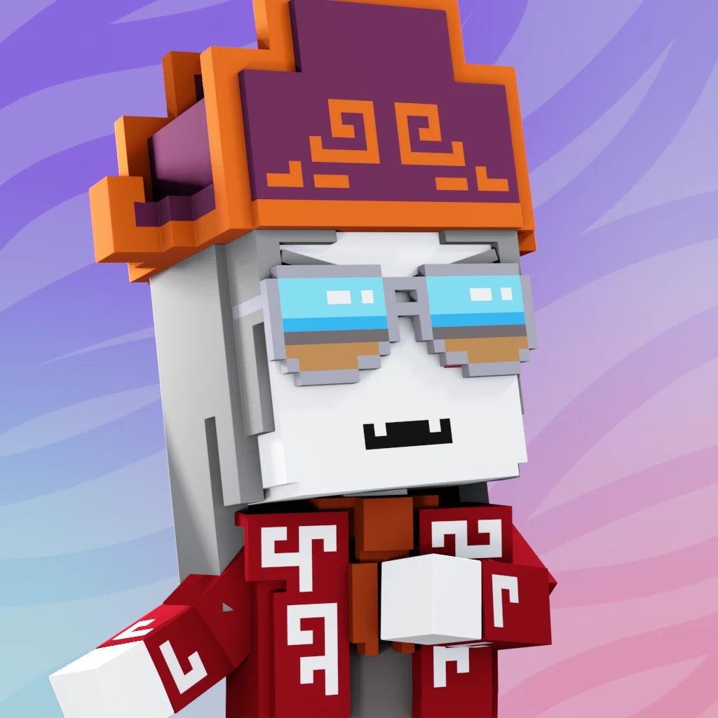 Pirate #5435 voxel render