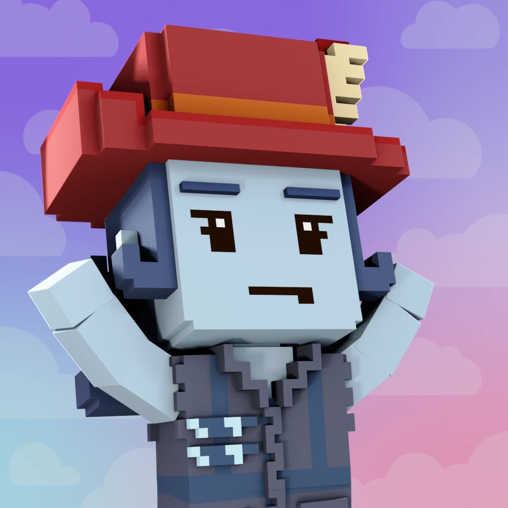 Pirate #5440 voxel render