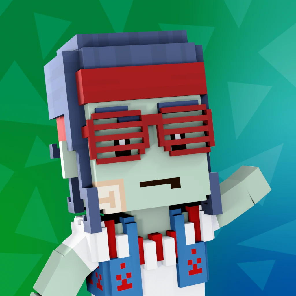 Pirate #5441 voxel render