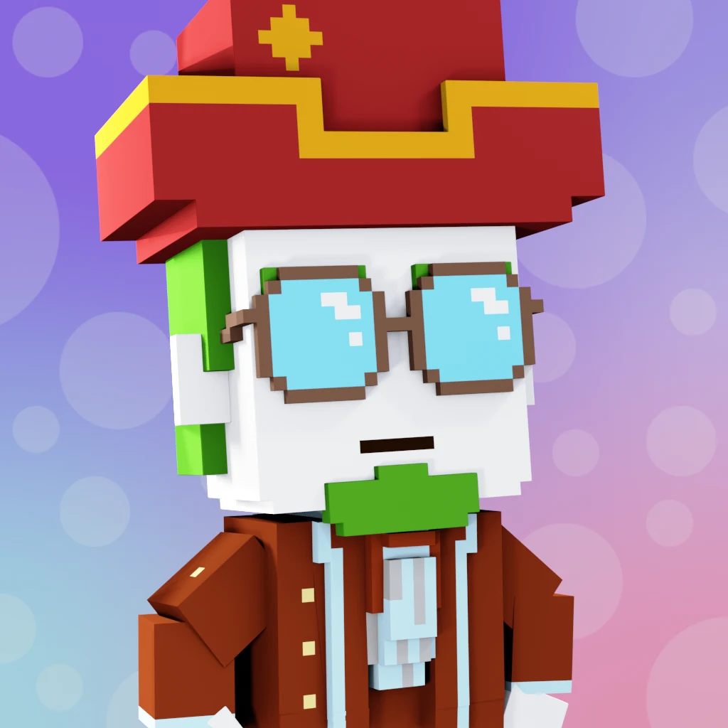 Pirate #5443 voxel render