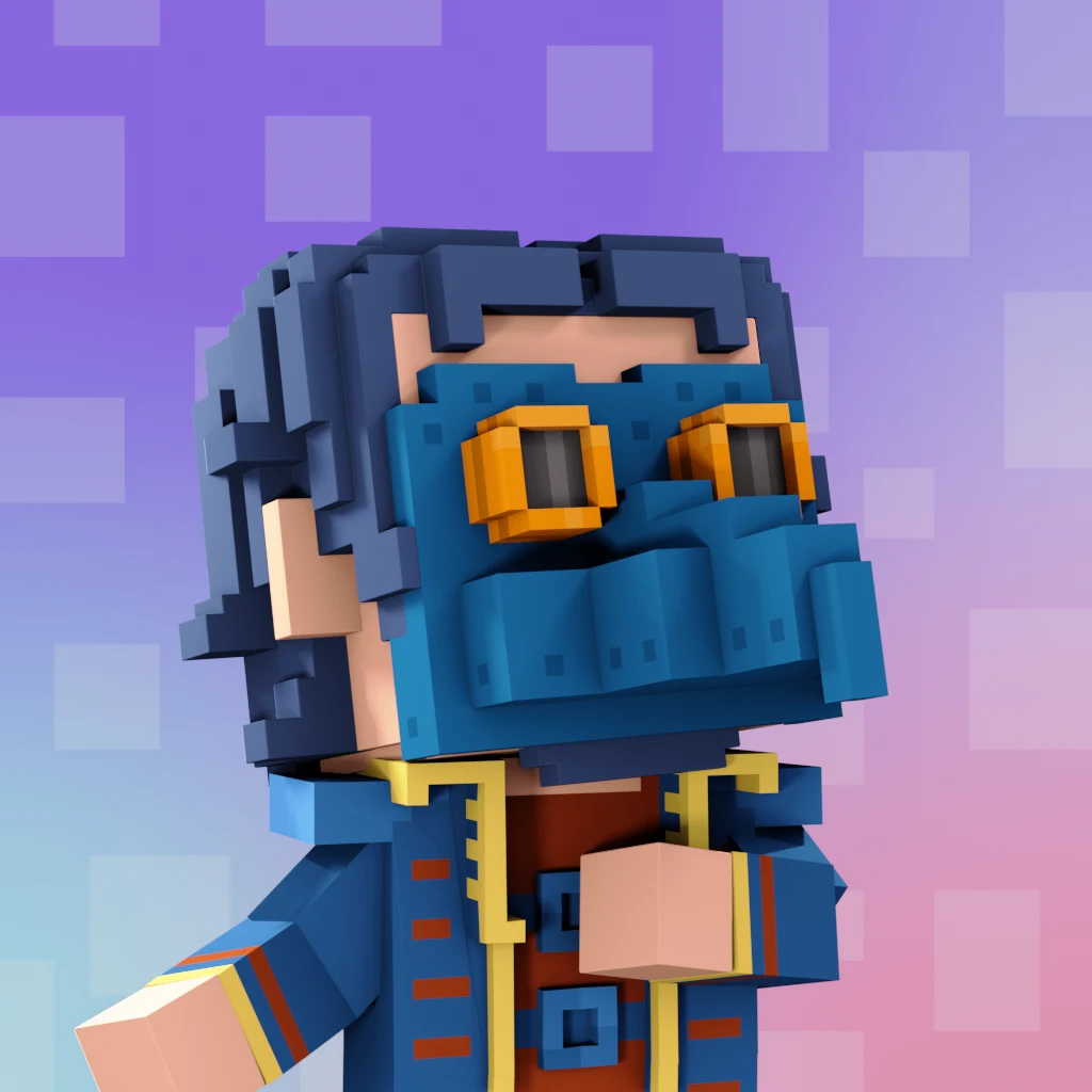 Pirate #5446 voxel render