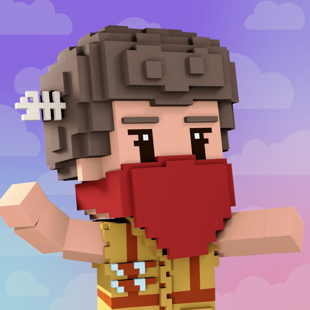 Pirate #5448 voxel render