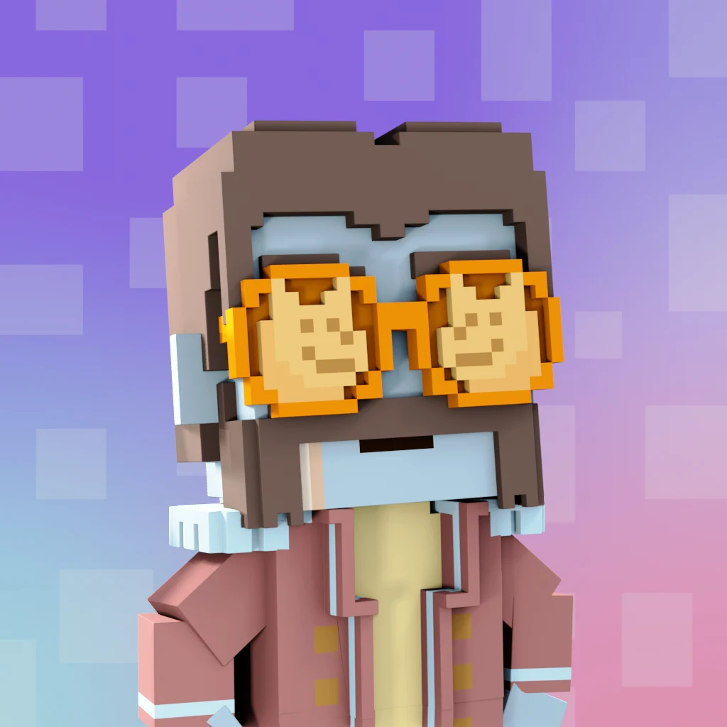 Pirate #5460 voxel render