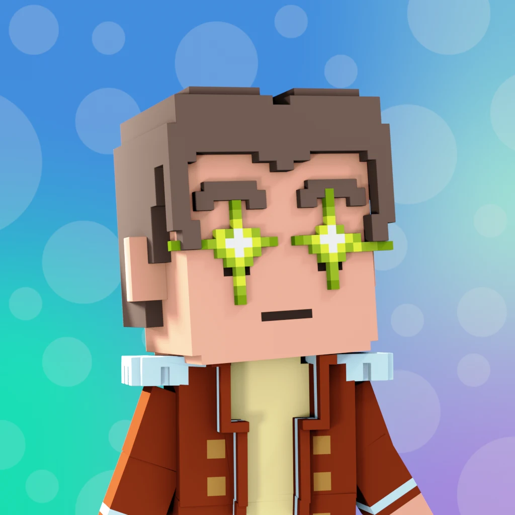 Pirate #5464 voxel render