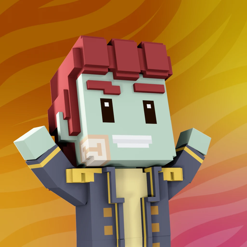 Pirate #5466 voxel render