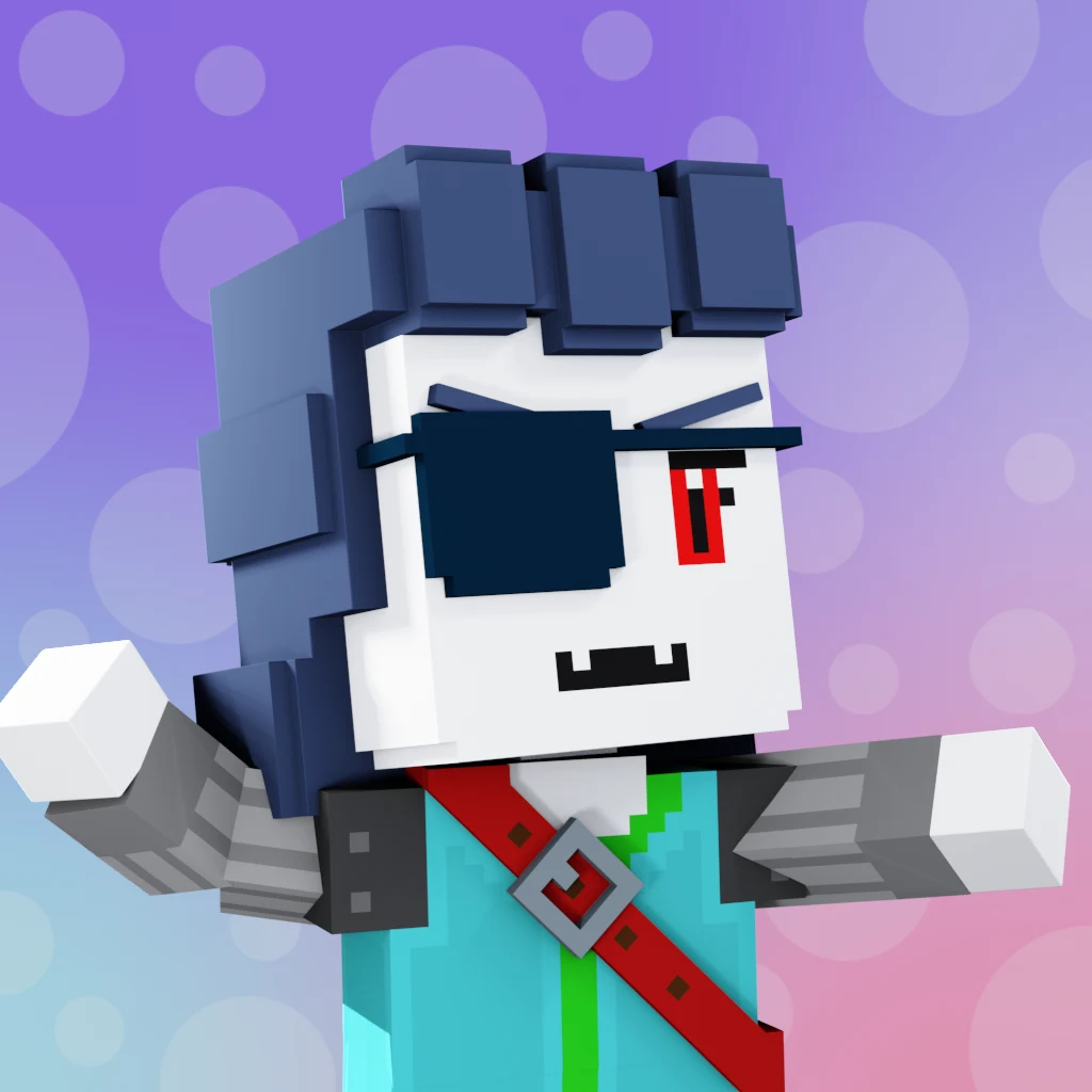 Pirate #5468 voxel render
