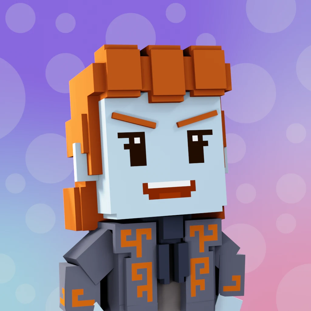 Pirate #5469 voxel render