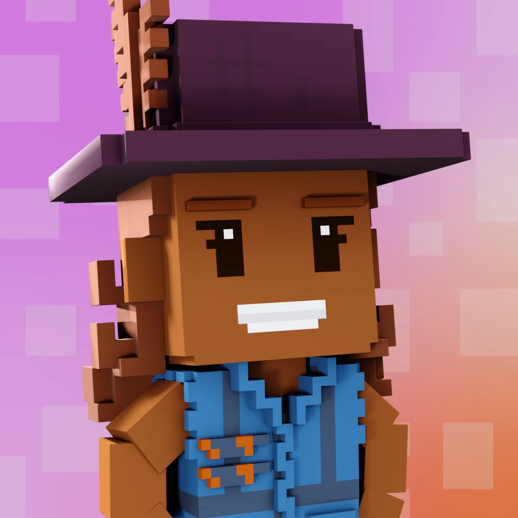 Pirate #5470 voxel render