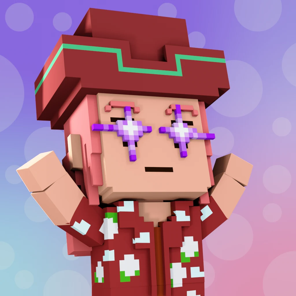 Pirate #5471 voxel render