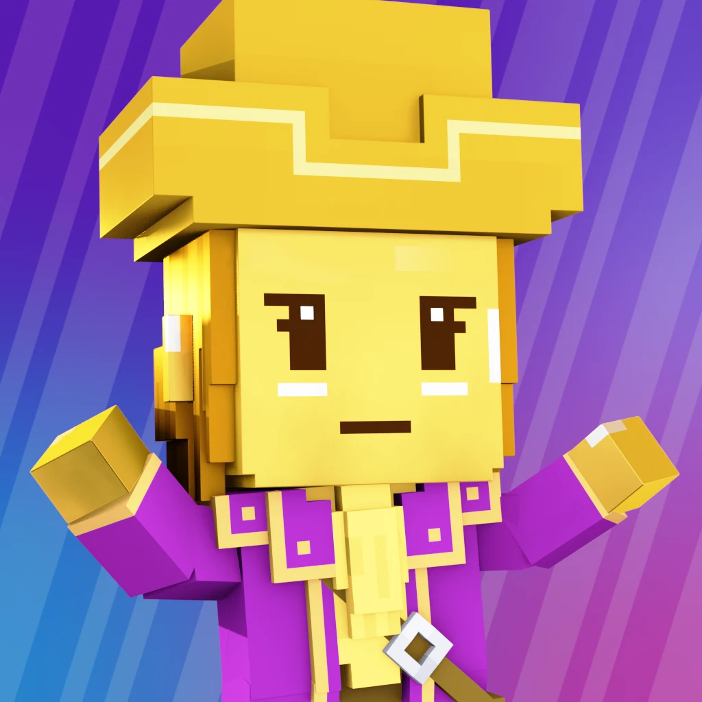 Pirate #5472 voxel render
