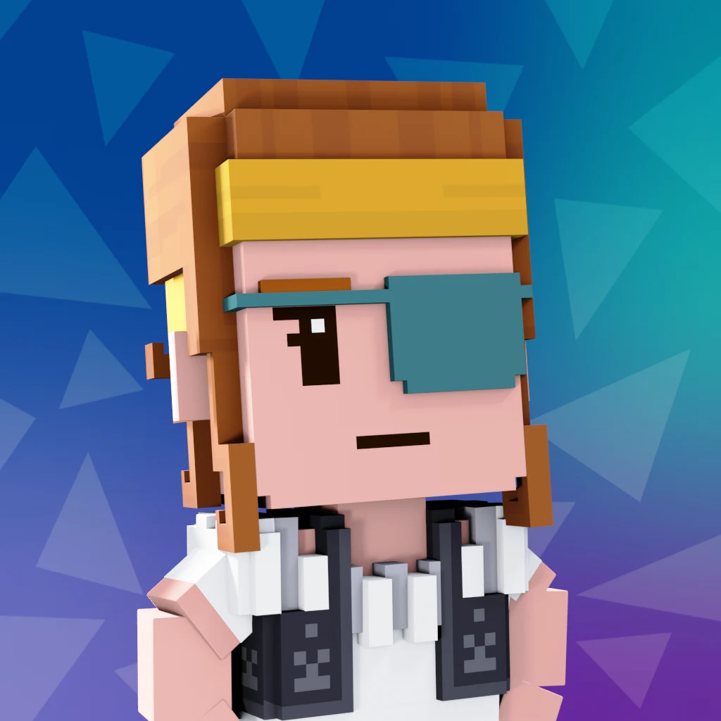 Pirate #5473 voxel render