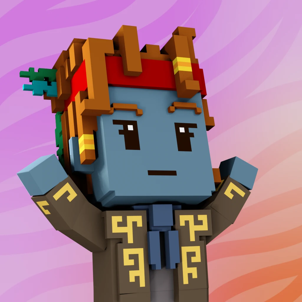 Pirate #5475 voxel render