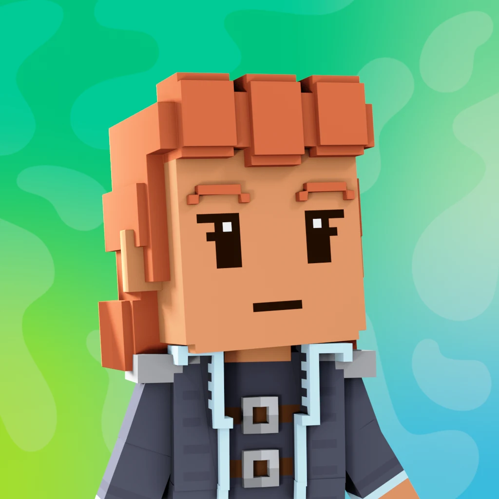 Pirate #5476 voxel render