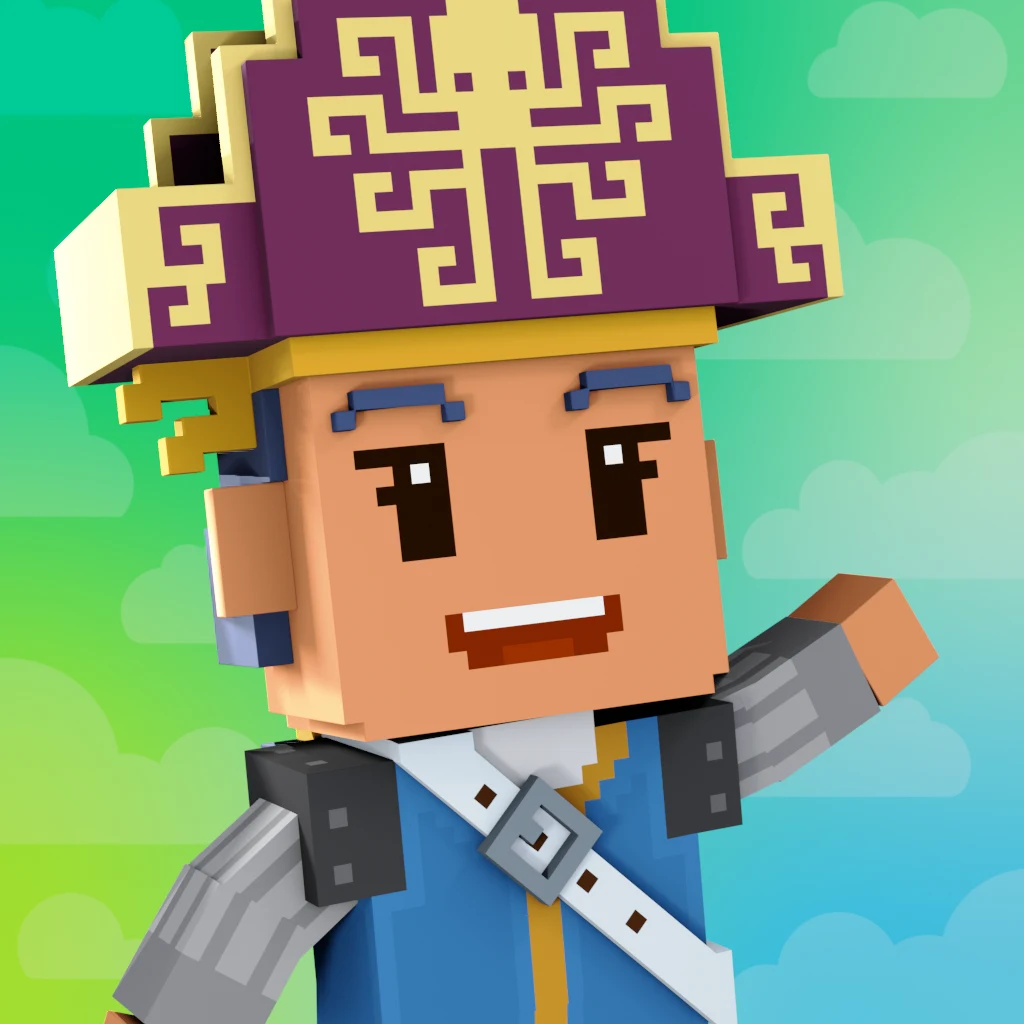Pirate #5477 voxel render