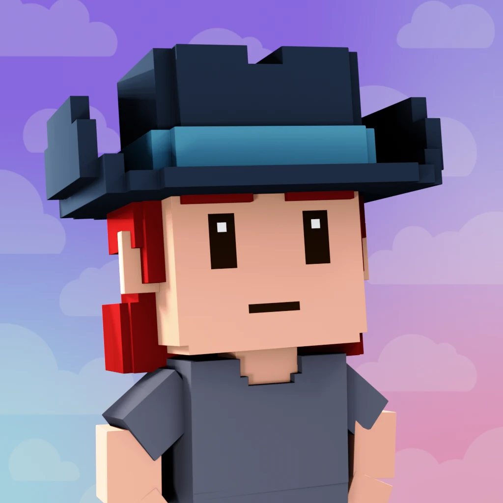 Pirate #5479 voxel render