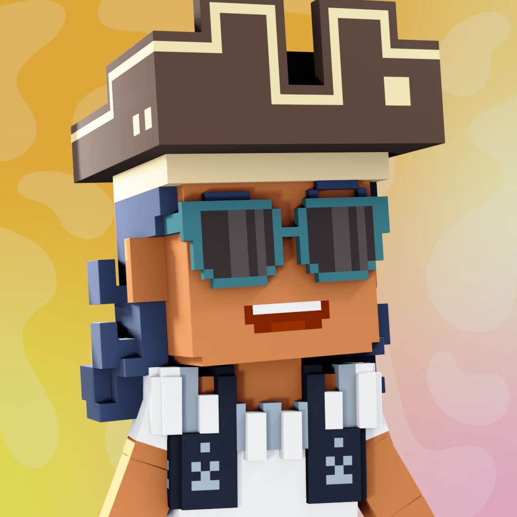Pirate #5481 voxel render
