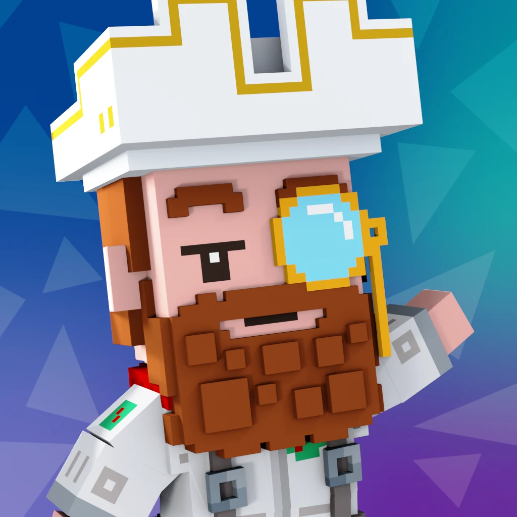 Pirate #5488 voxel render