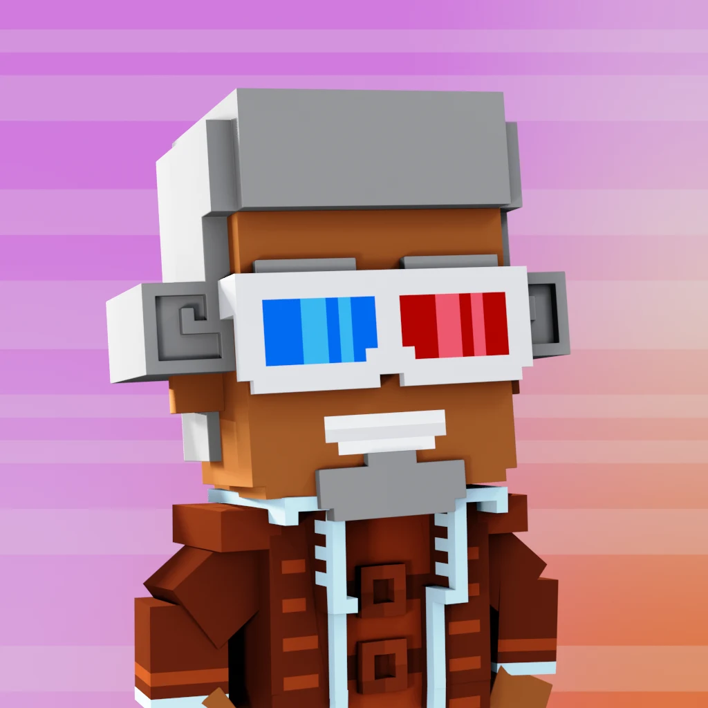 Pirate #5491 voxel render