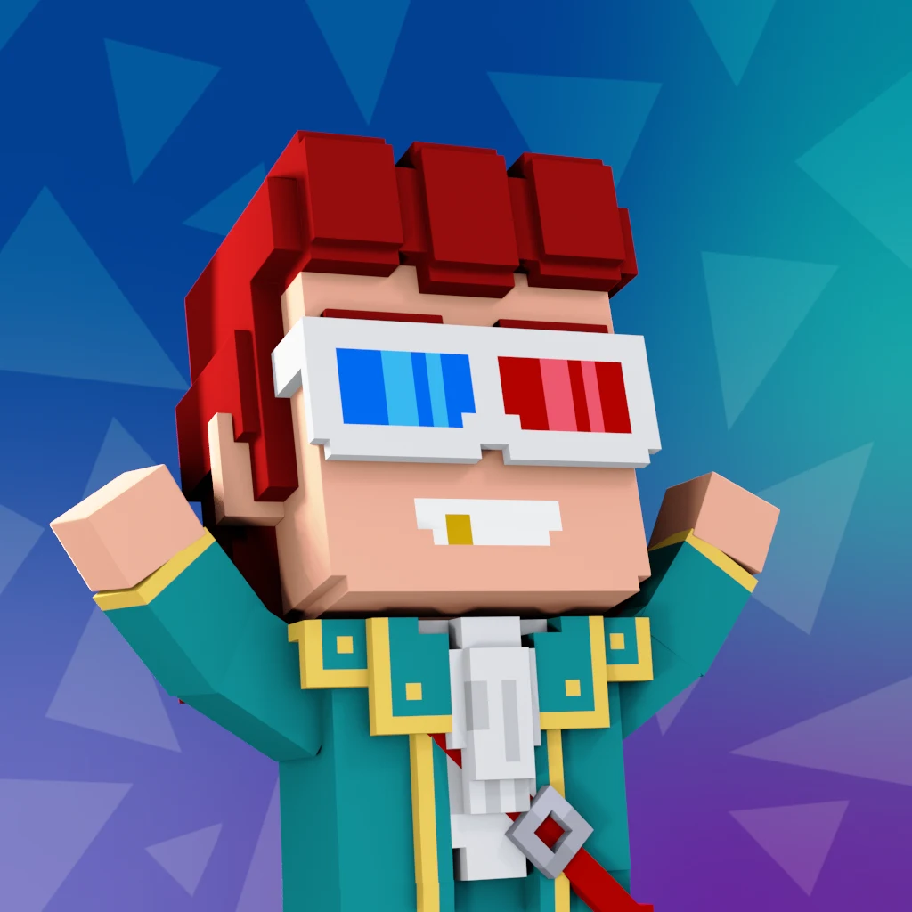Pirate #5493 voxel render