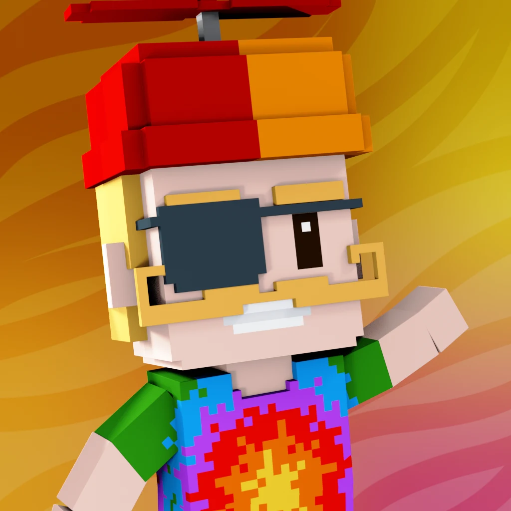 Pirate #5497 voxel render