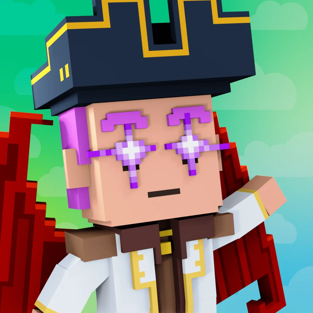 Pirate #5503 voxel render