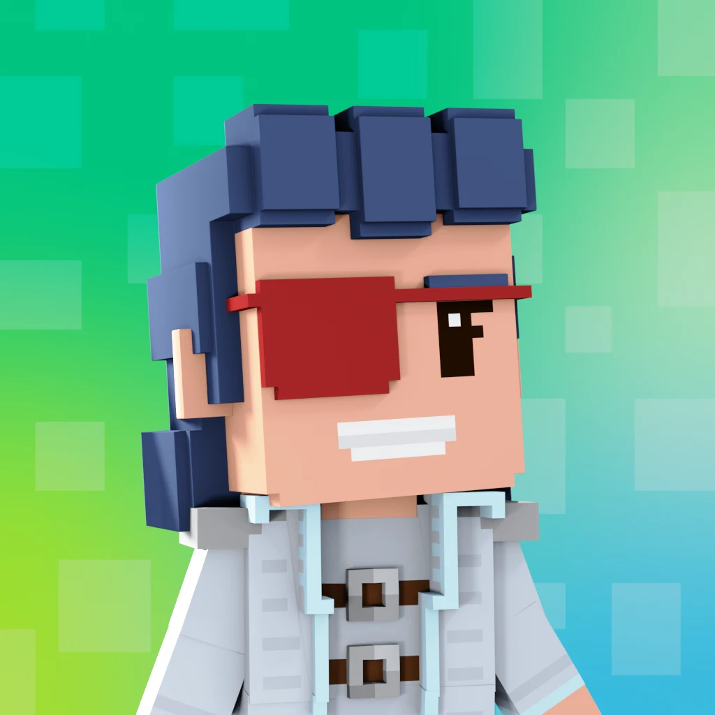 Pirate #5504 voxel render