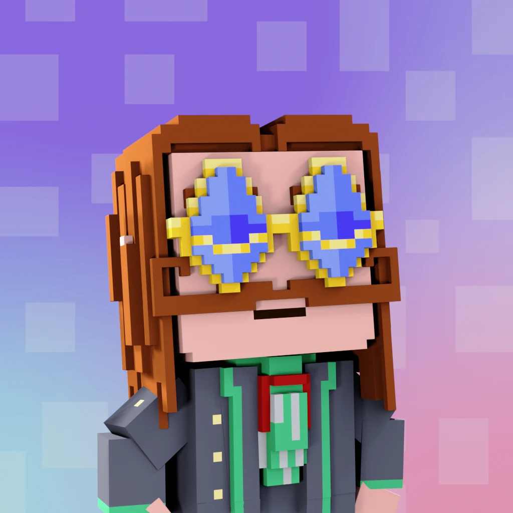 Pirate #5508 voxel render