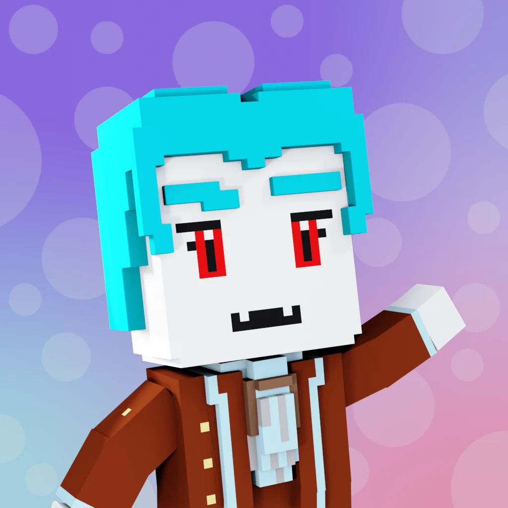Pirate #5509 voxel render