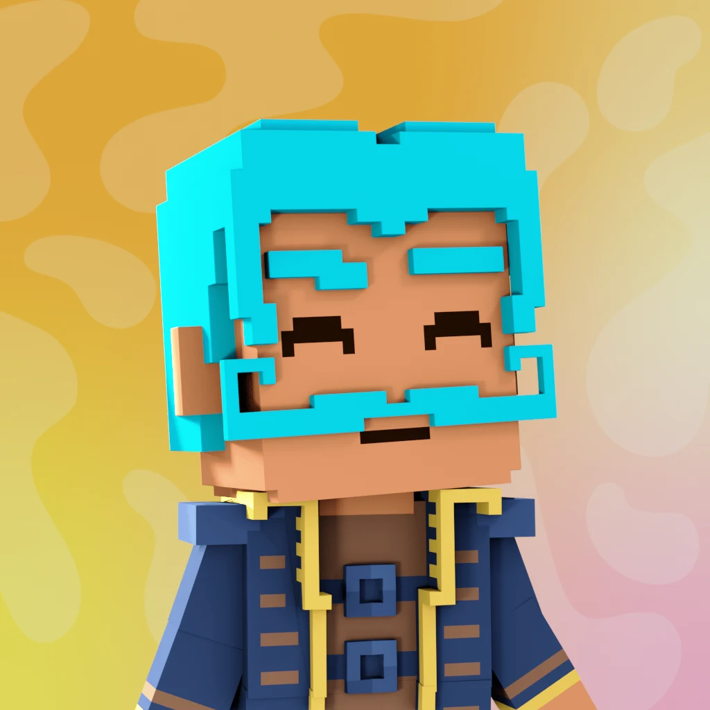 Pirate #5510 voxel render