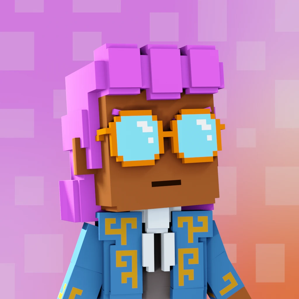 Pirate #5512 voxel render