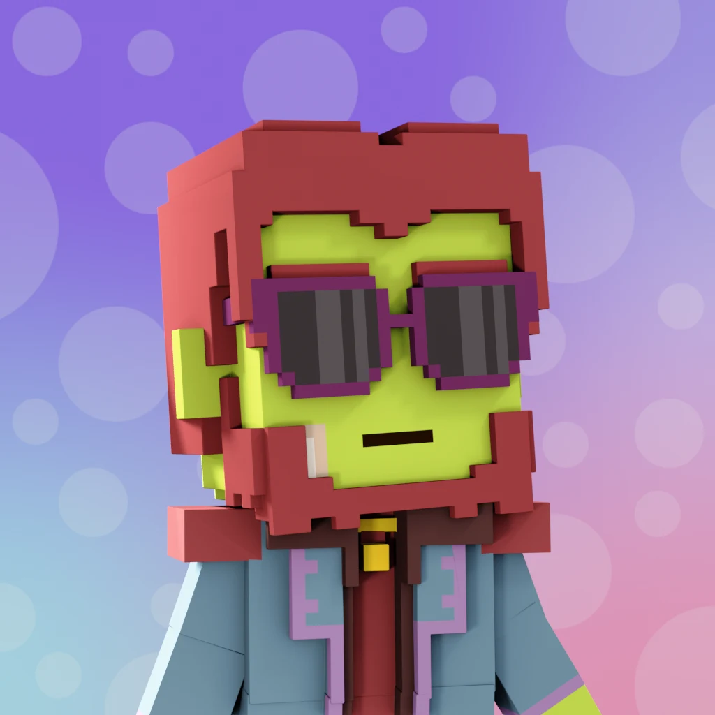 Pirate #5514 voxel render