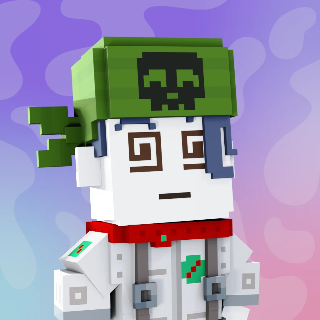 Pirate #5515 voxel render
