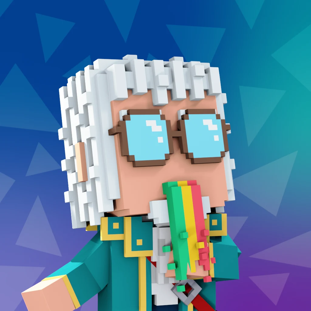 Pirate #5517 voxel render