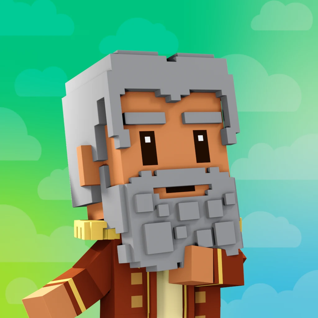 Pirate #5522 voxel render