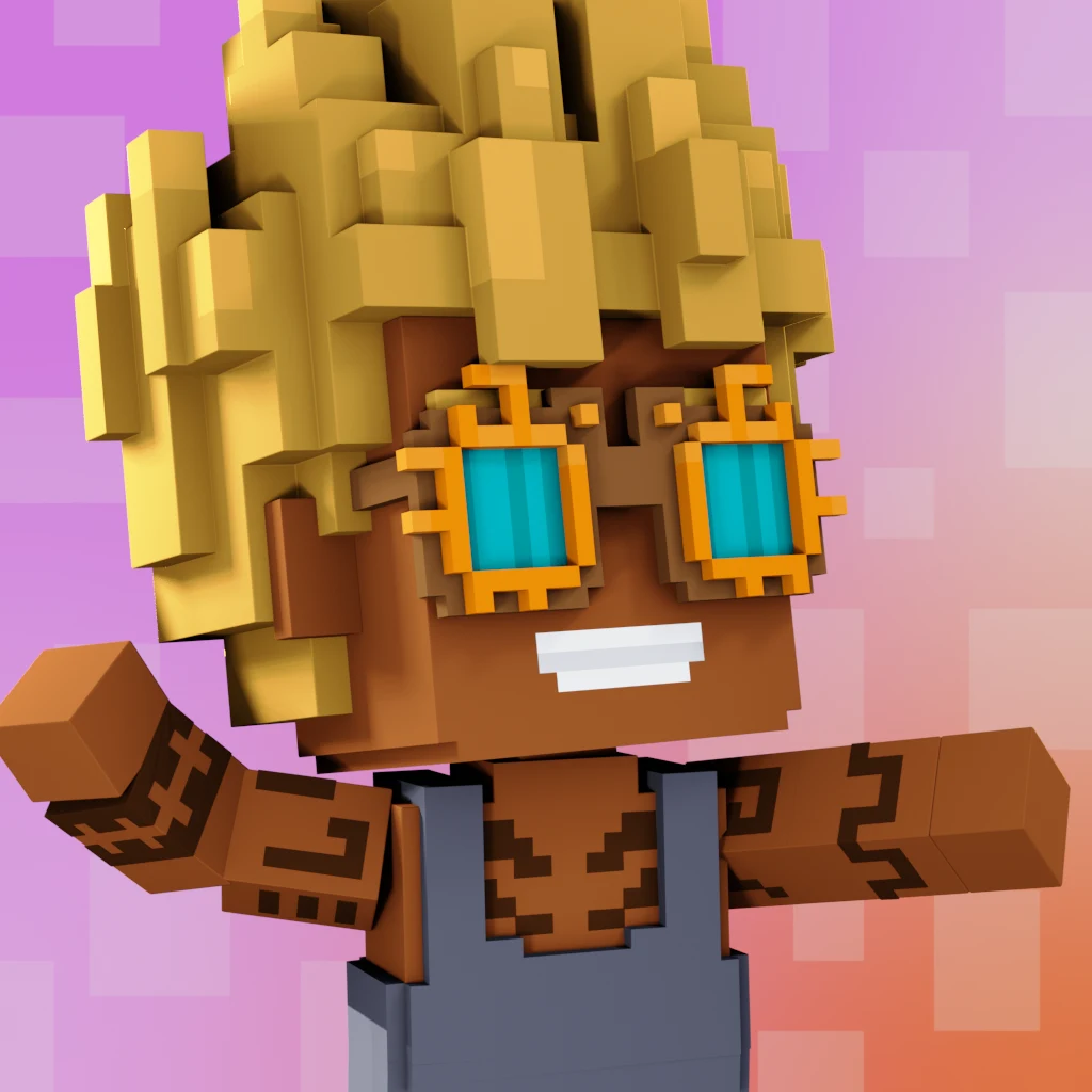 Pirate #5523 voxel render