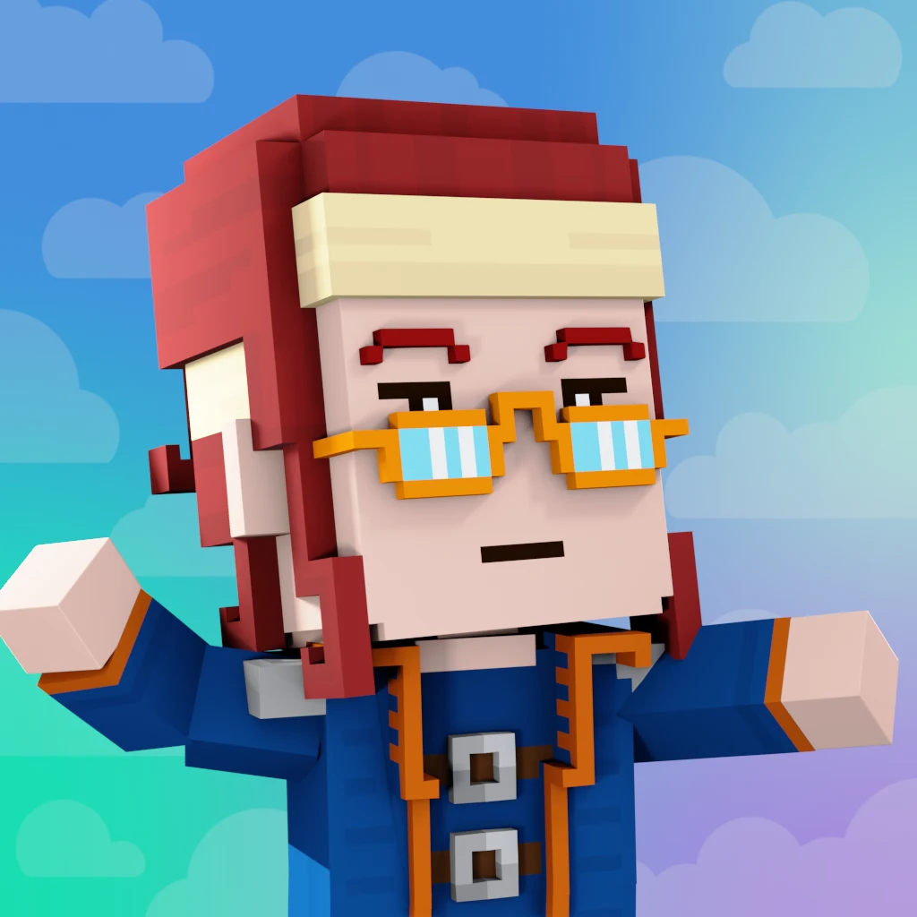 Pirate #5530 voxel render