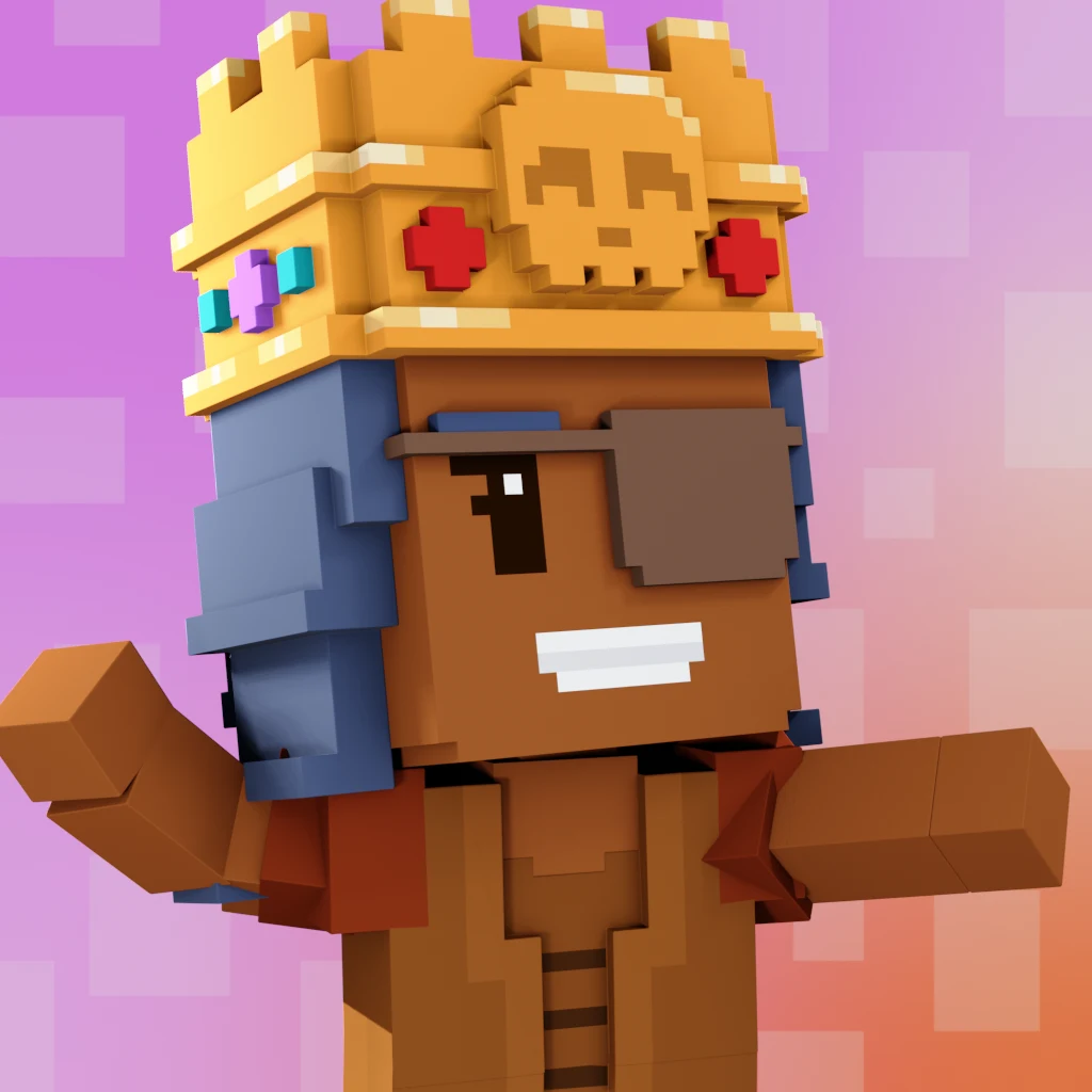 Pirate #5536 voxel render