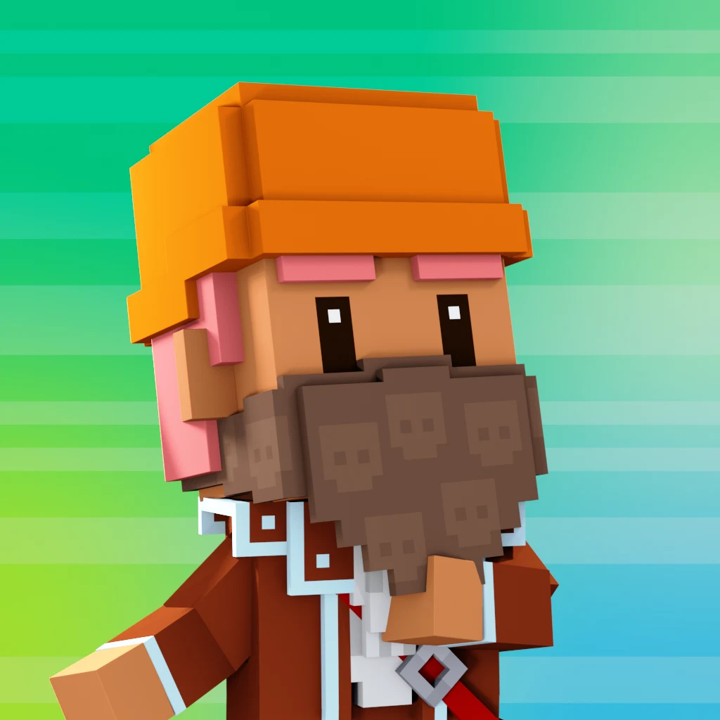 Pirate #5537 voxel render