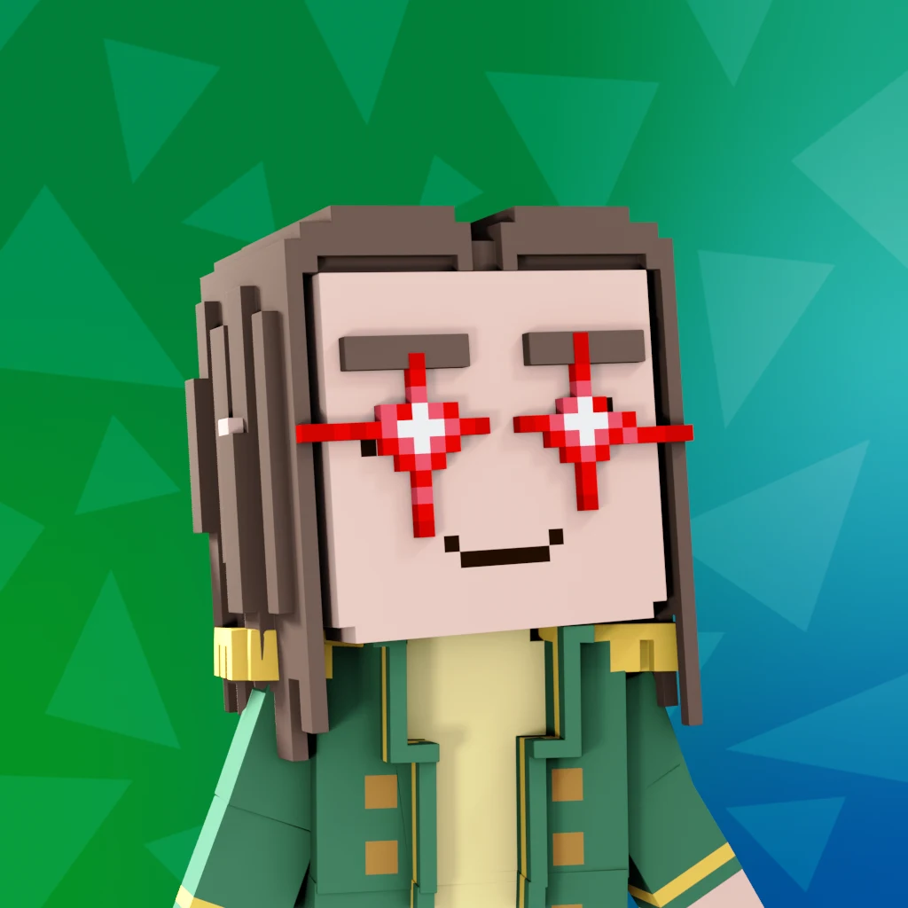 Pirate #5541 voxel render