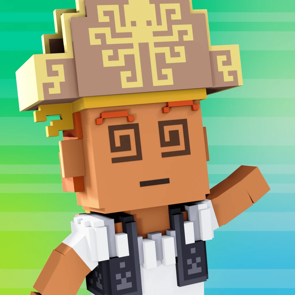 Pirate #5543 voxel render