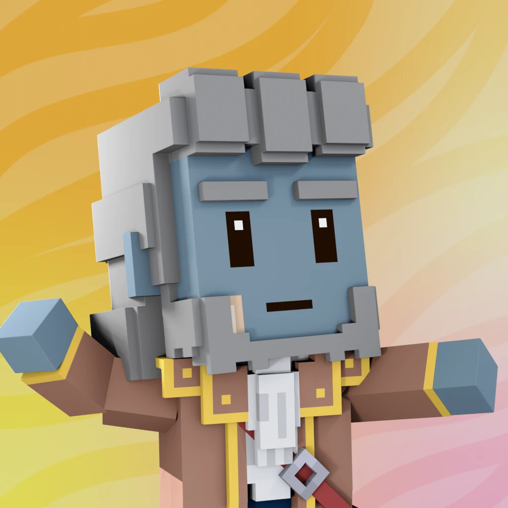 Pirate #5545 voxel render