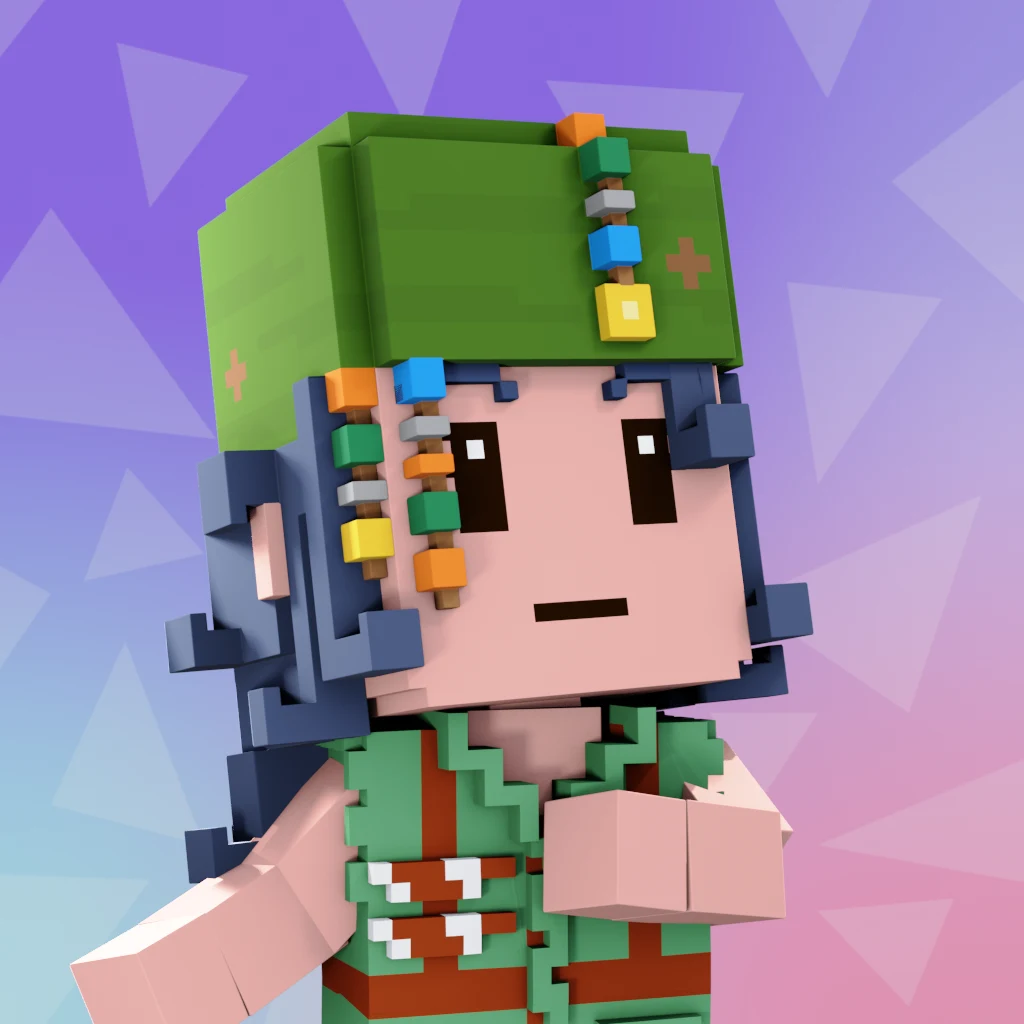 Pirate #5546 voxel render