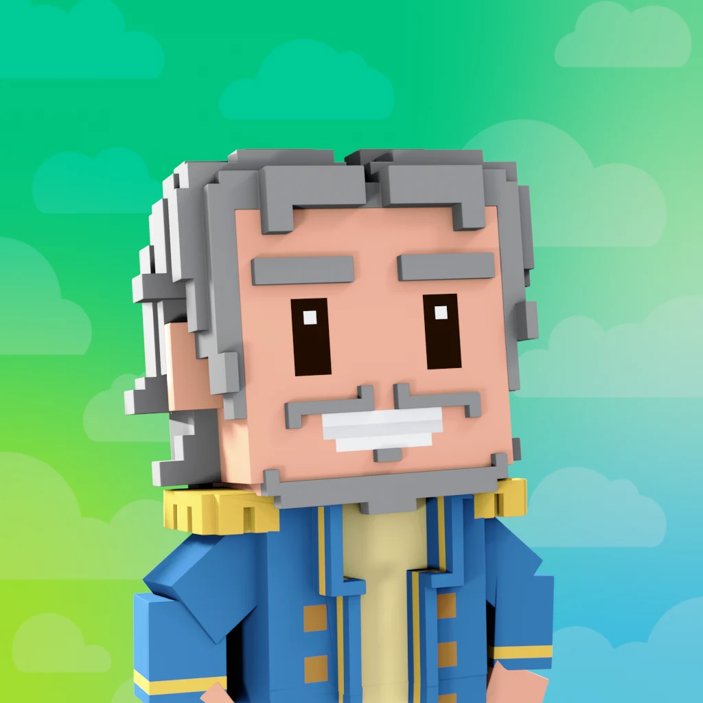 Pirate #5549 voxel render