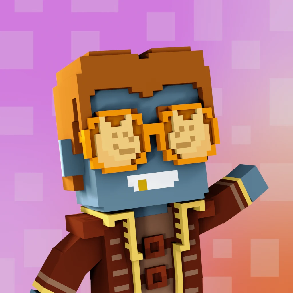 Pirate #5553 voxel render