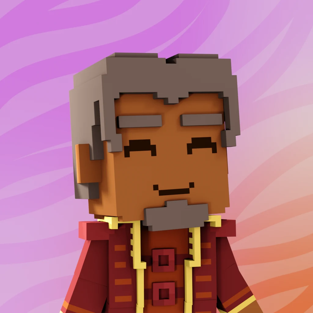 Pirate #5564 voxel render