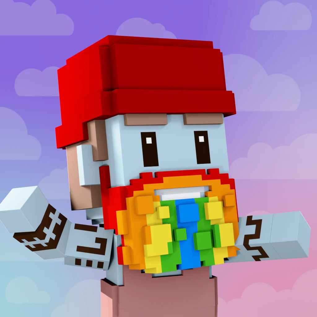 Pirate #5565 voxel render